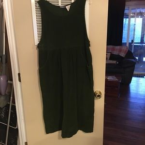 Erika & Co Green mid- length dress. Large.